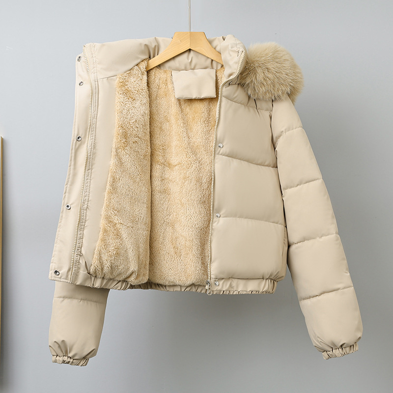 Wool Coat Peacoat - Parka corto invernale Abbigliamento imbottito in
