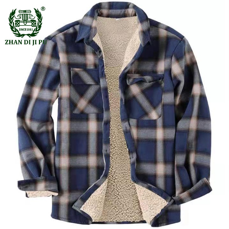 Flannel Shirt Lined - Camicie di flanella scozzesi da uomo
