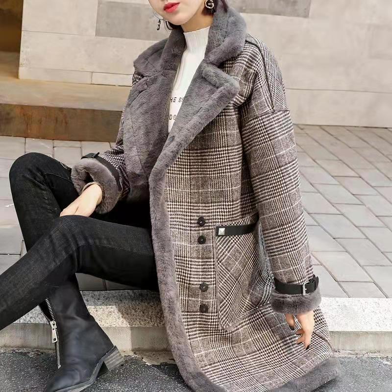 Wool Coat Peacoat - Cappotto Invernale 2026 Caldo e Spesso