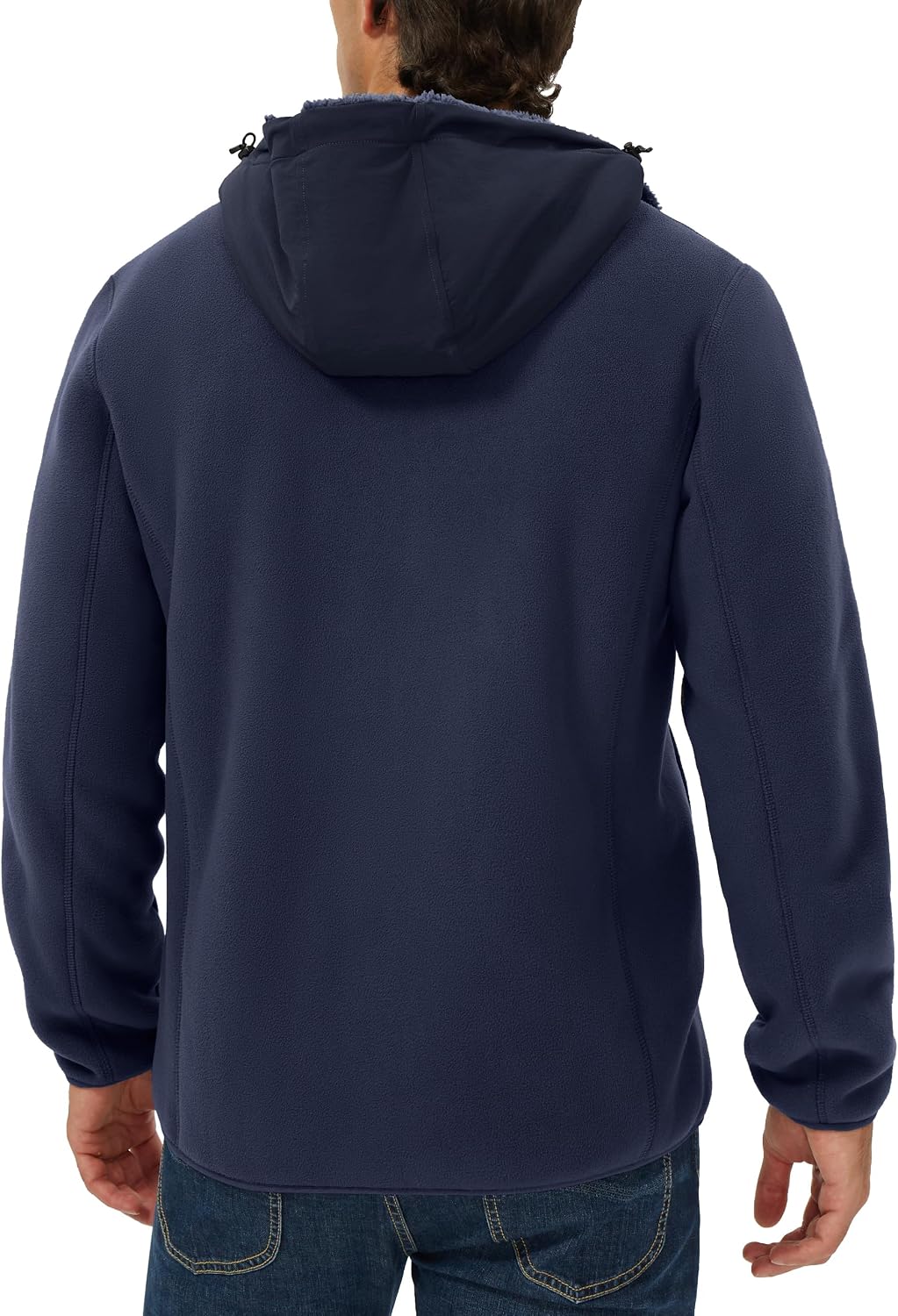 Giacca in pile polare da uomo  - Sherpa Hoodie Fleece recensione e prezzo