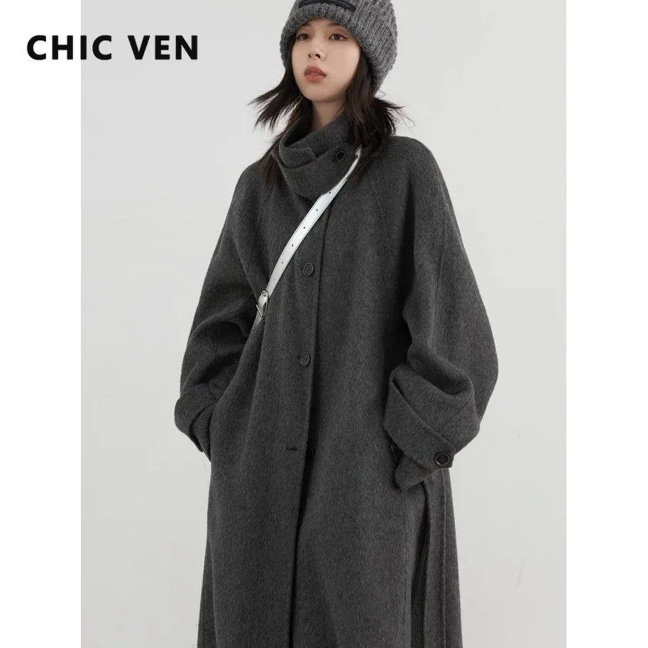 CHIC VEN Cappotto di lana da d - Wool Coat Peacoat recensione e prezzo