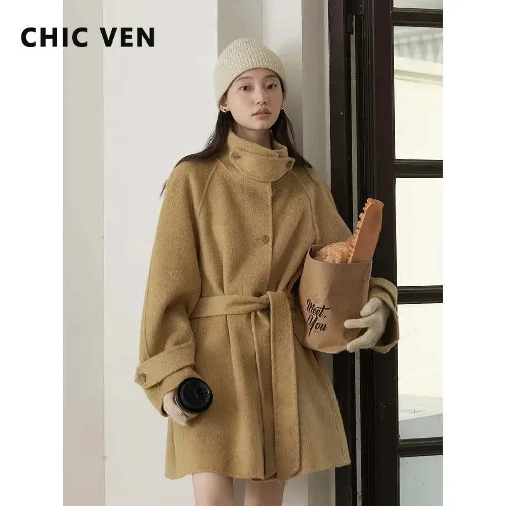 CHIC VEN Cappotto di lana da d - Wool Coat Peacoat recensione e prezzo