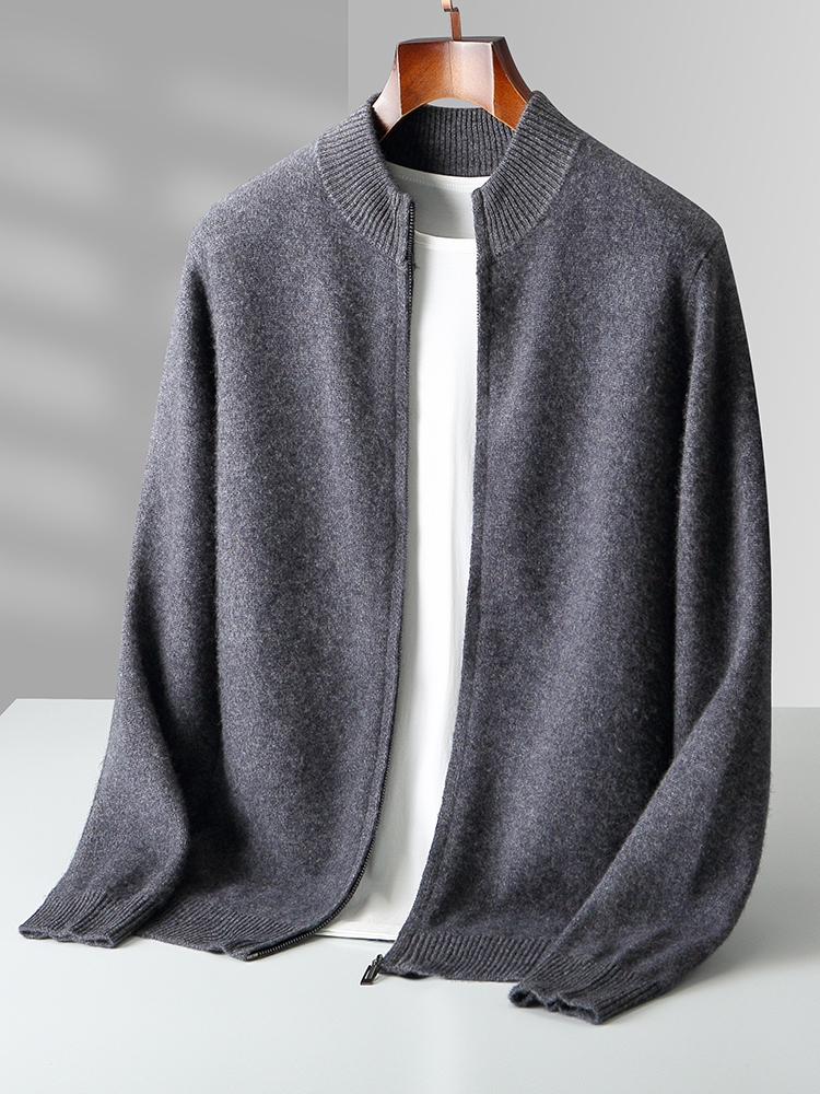 Cardigan in maglia da uomo in  - Wool Coat Peacoat recensione e prezzo