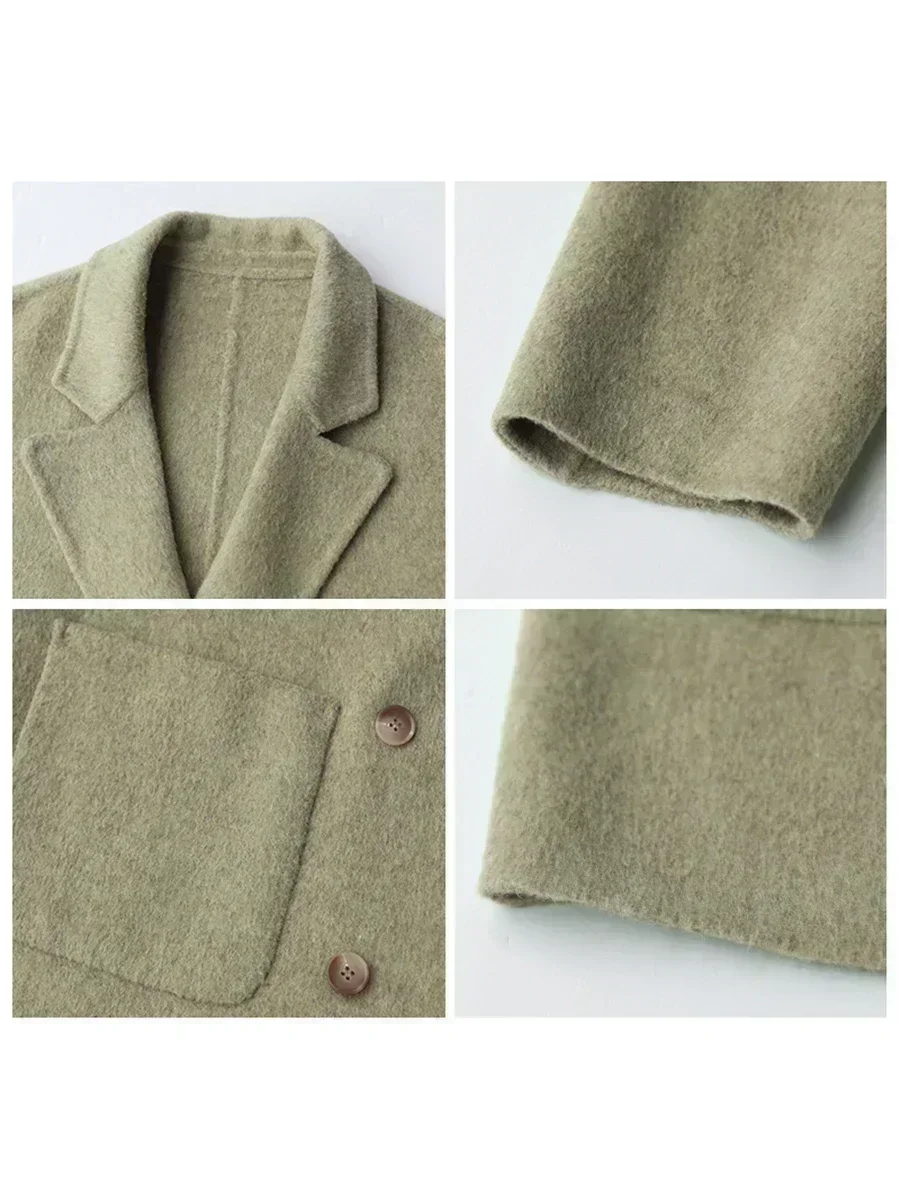 CHIC VEN Cappotti di lana da d - Wool Coat Peacoat recensione e prezzo