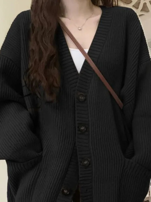 Cardigan allentato da donna ma - Wool Coat Peacoat recensione e prezzo
