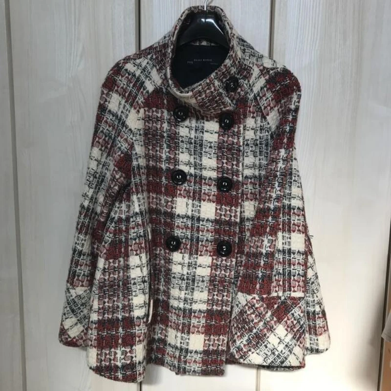 Cappotto Caldo a Quadri con Co - Wool Coat Peacoat recensione e prezzo