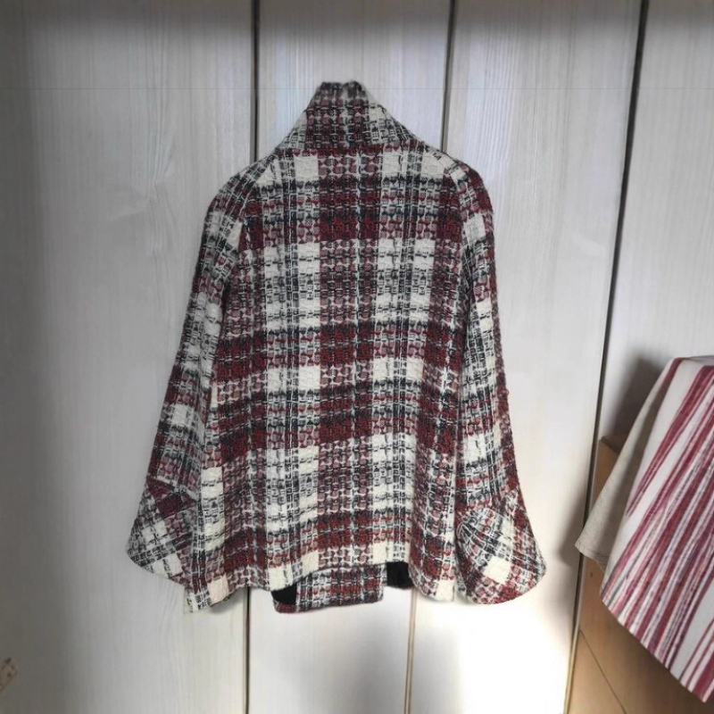 Cappotto Caldo a Quadri con Co - Wool Coat Peacoat recensione e prezzo